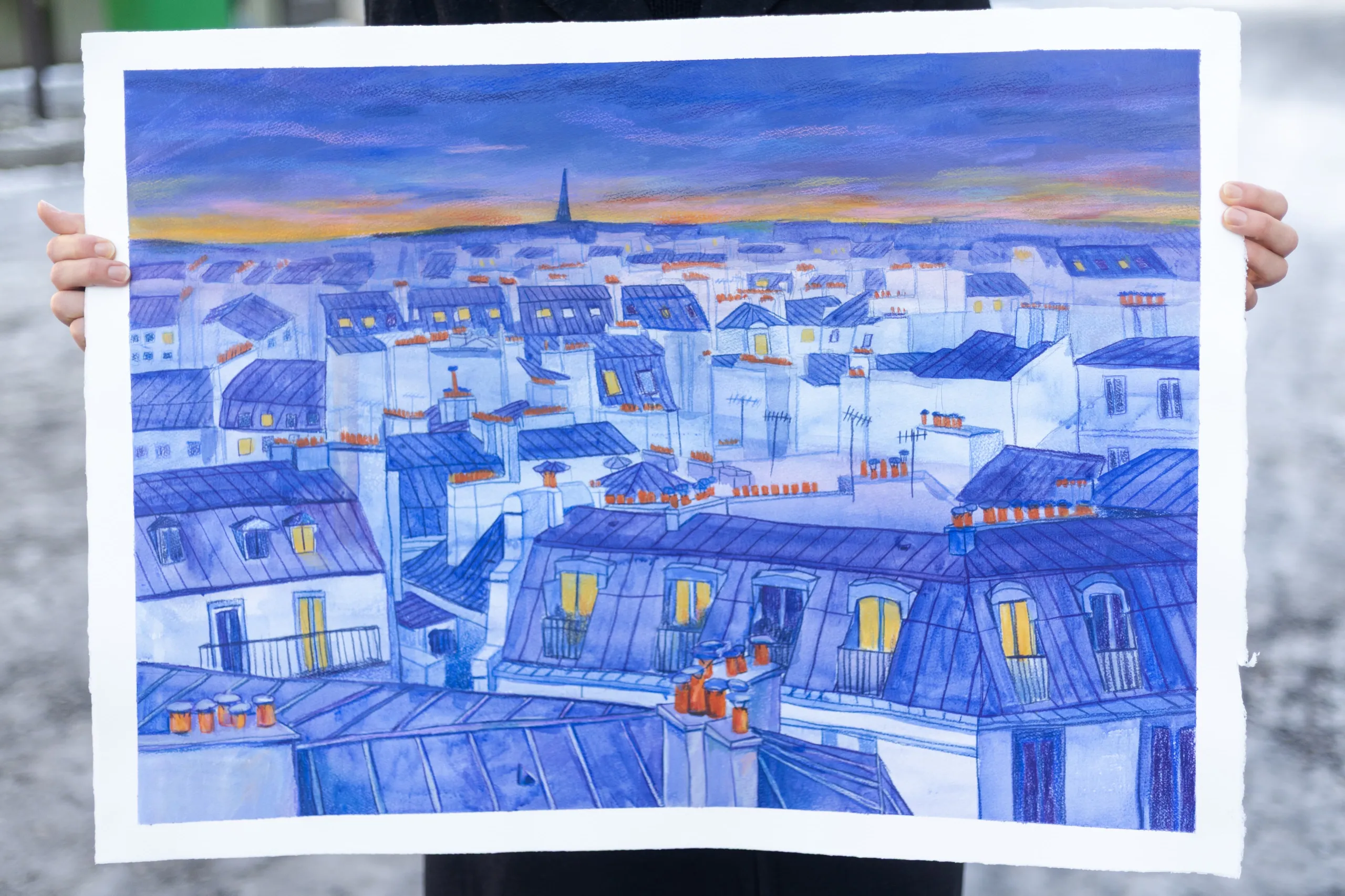 “Les toits de Paris”