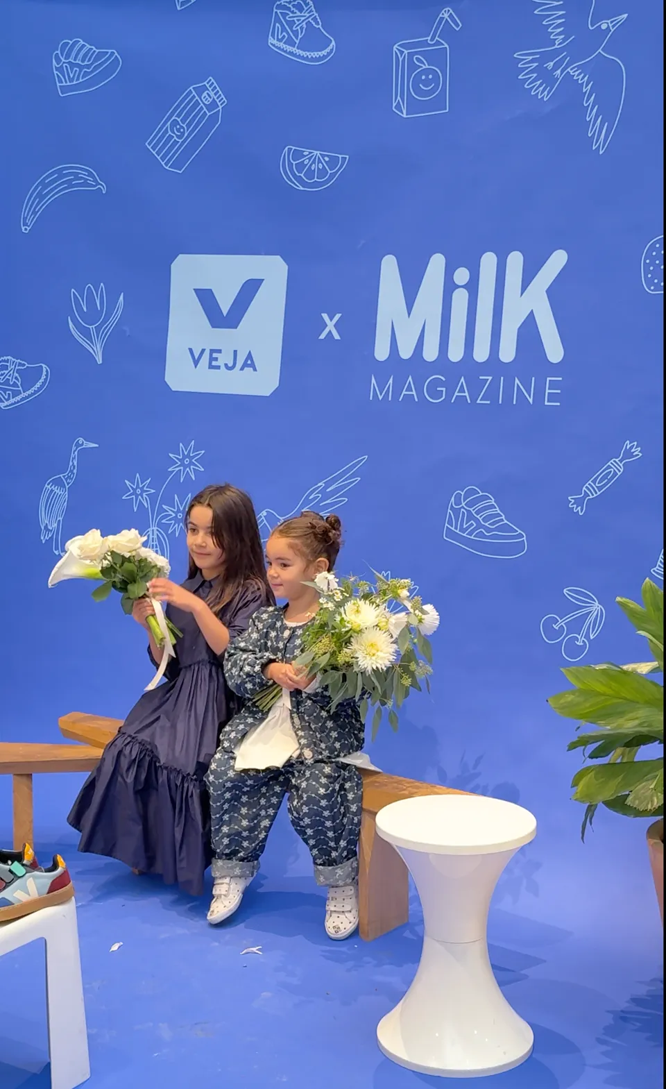 Collaboration VEJA x MILK Magazine autour de deux paires de chaussures pour enfants — image 1 sur 5