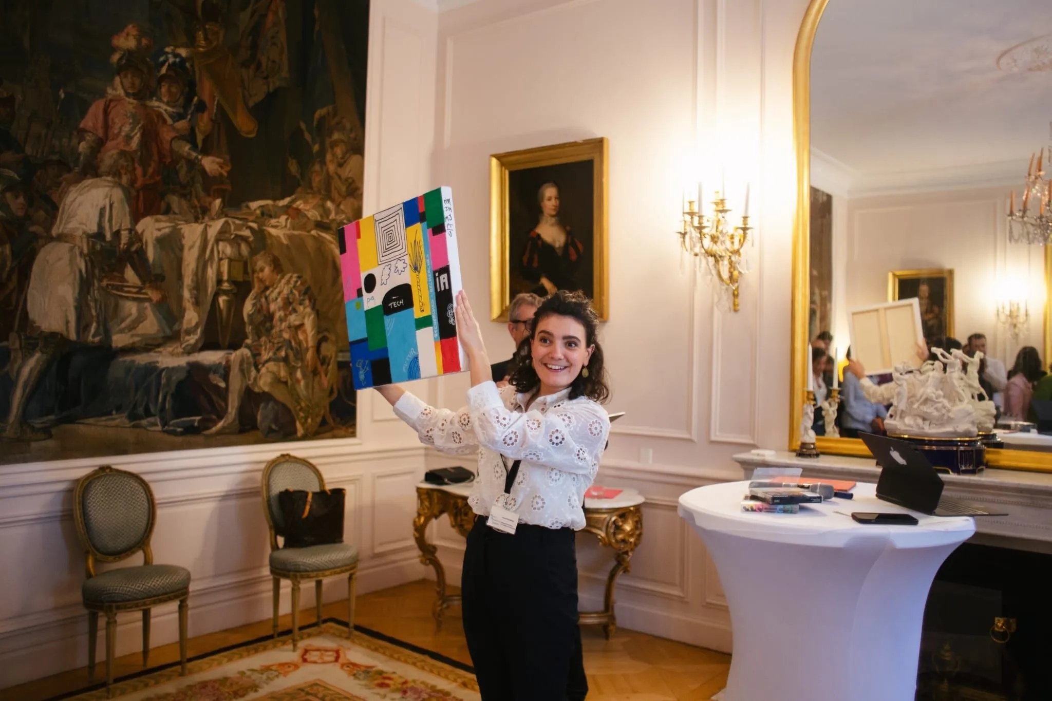 Co-animation d’une fresque collaborative lors d’un Team Building sur le theme du vivre ensemble — image 2 sur 3