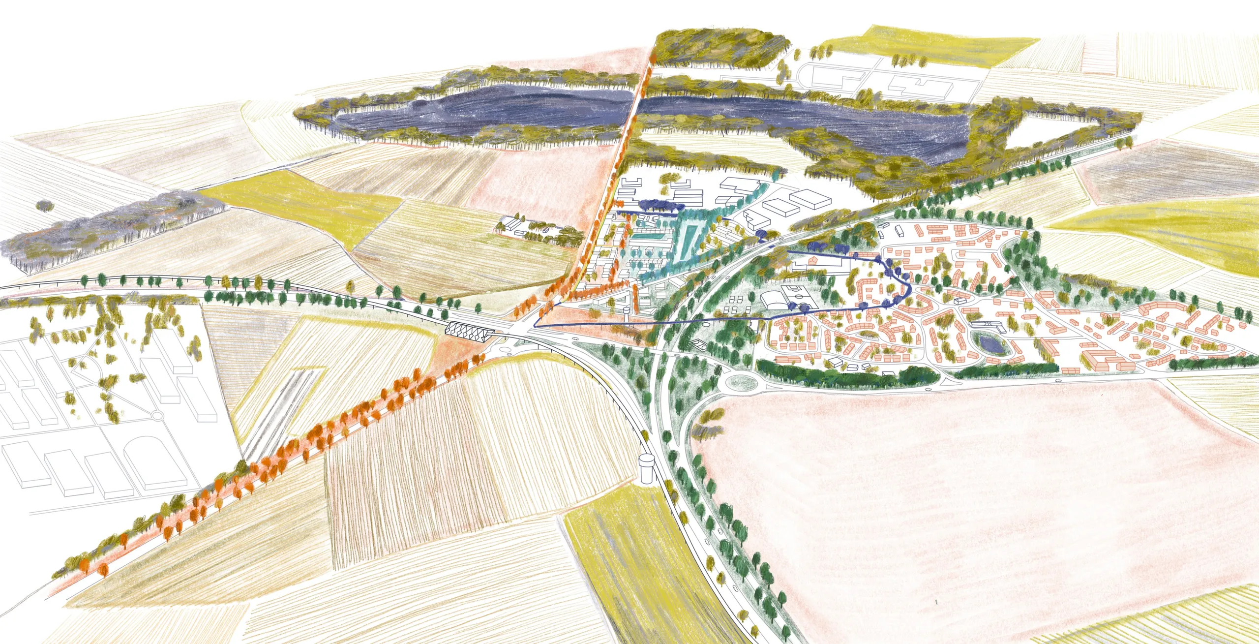 Plateau de Saclay «le Christ» Avant / Après — image 2 sur 2